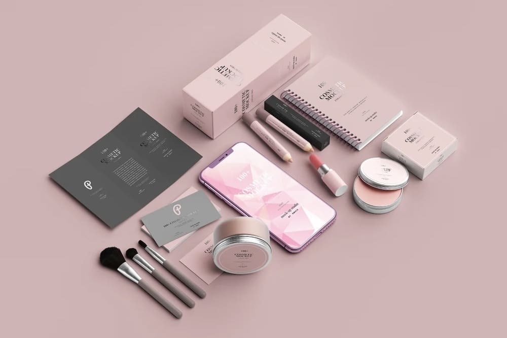 100 cosmetic mockup collection