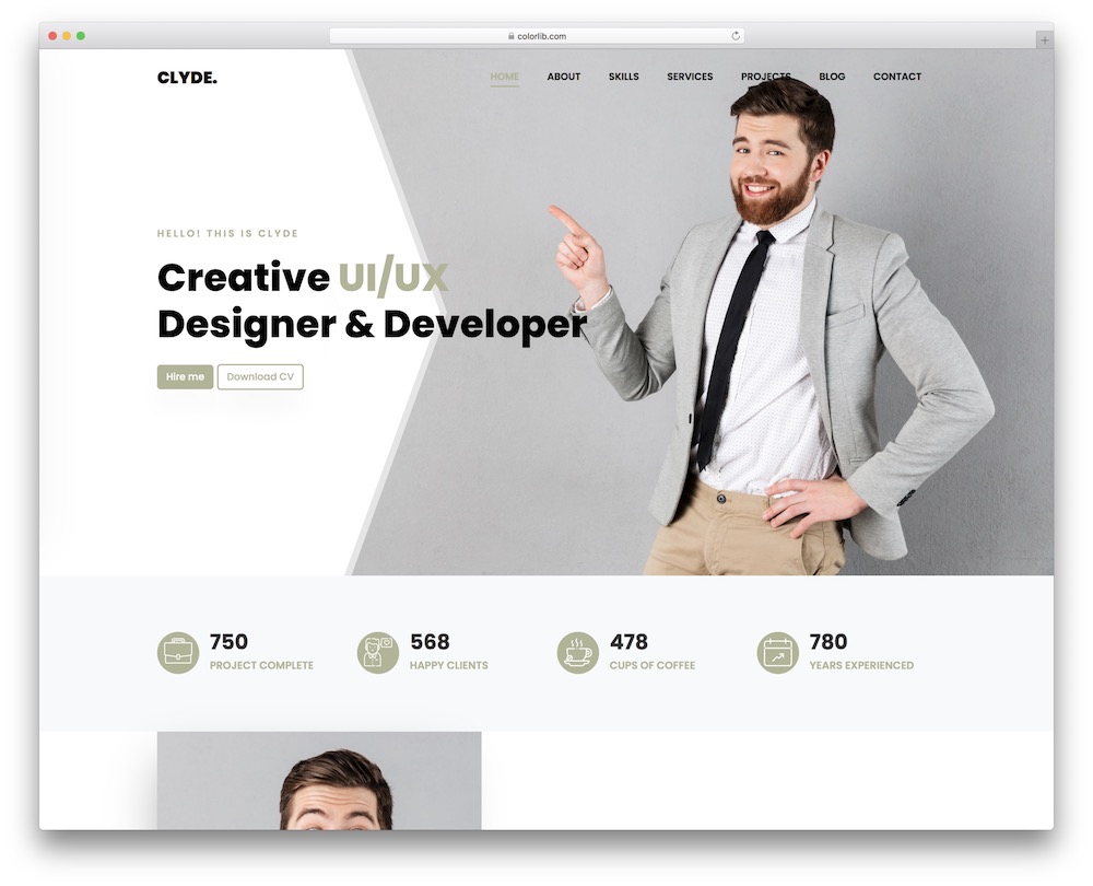 Resume Website Template