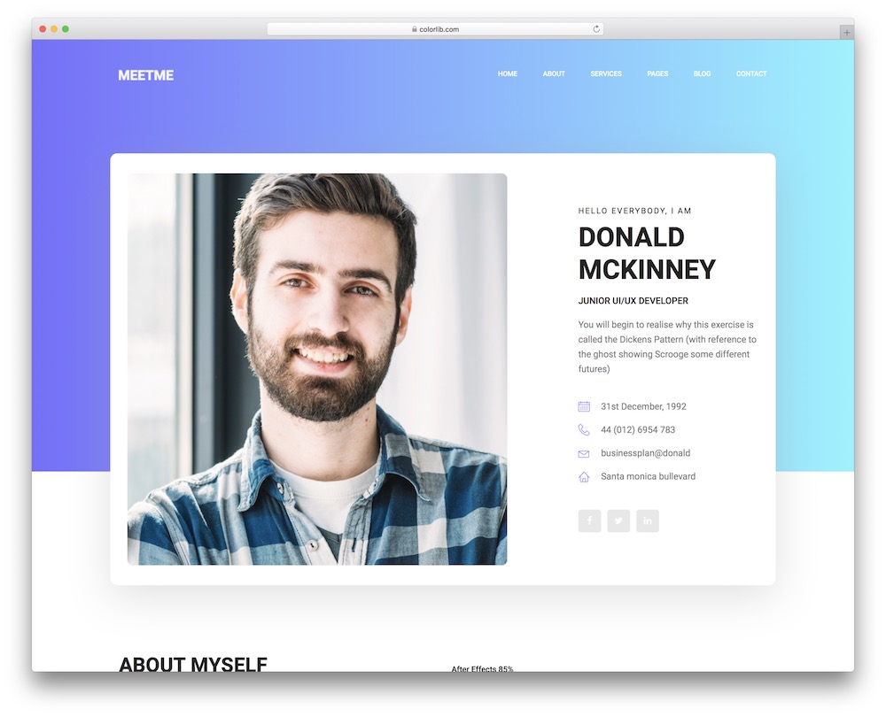 16 Best Resume Website Templates (In 2023) ULTIDA