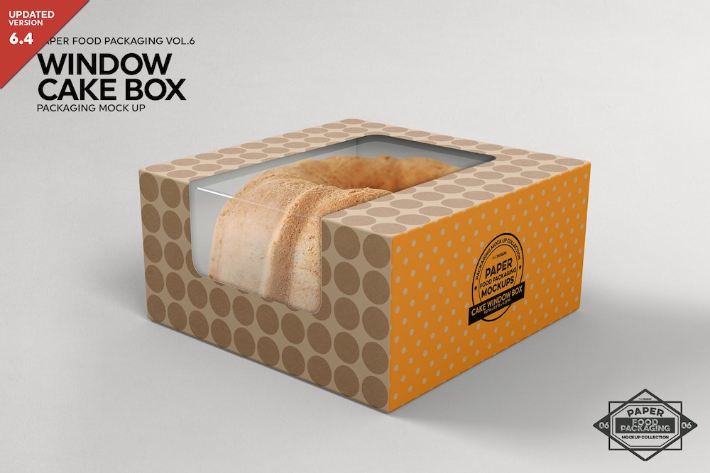 Printed Cake Box