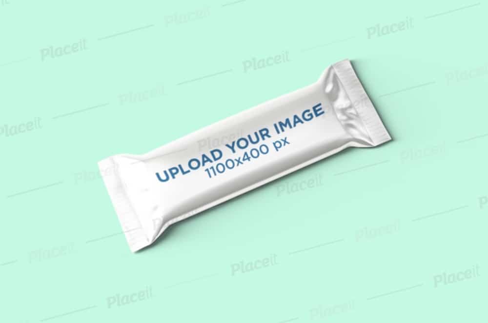 chocolate bar mockup