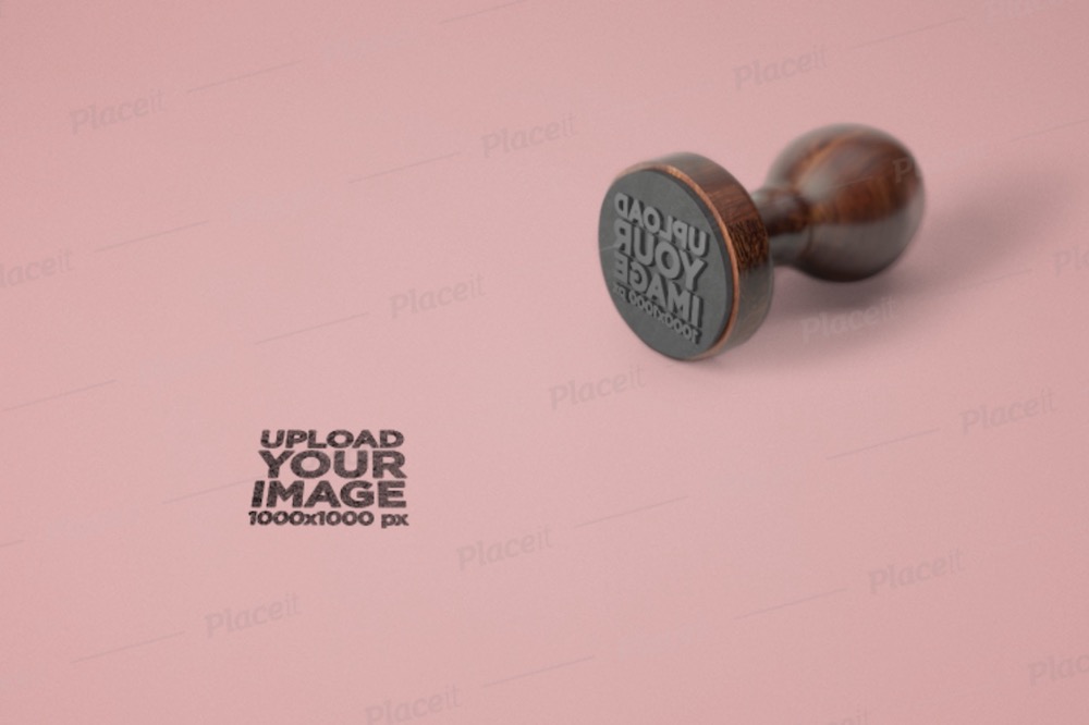 Bread Stamp Logo Mockup, Product Mockups ft. mock & burning