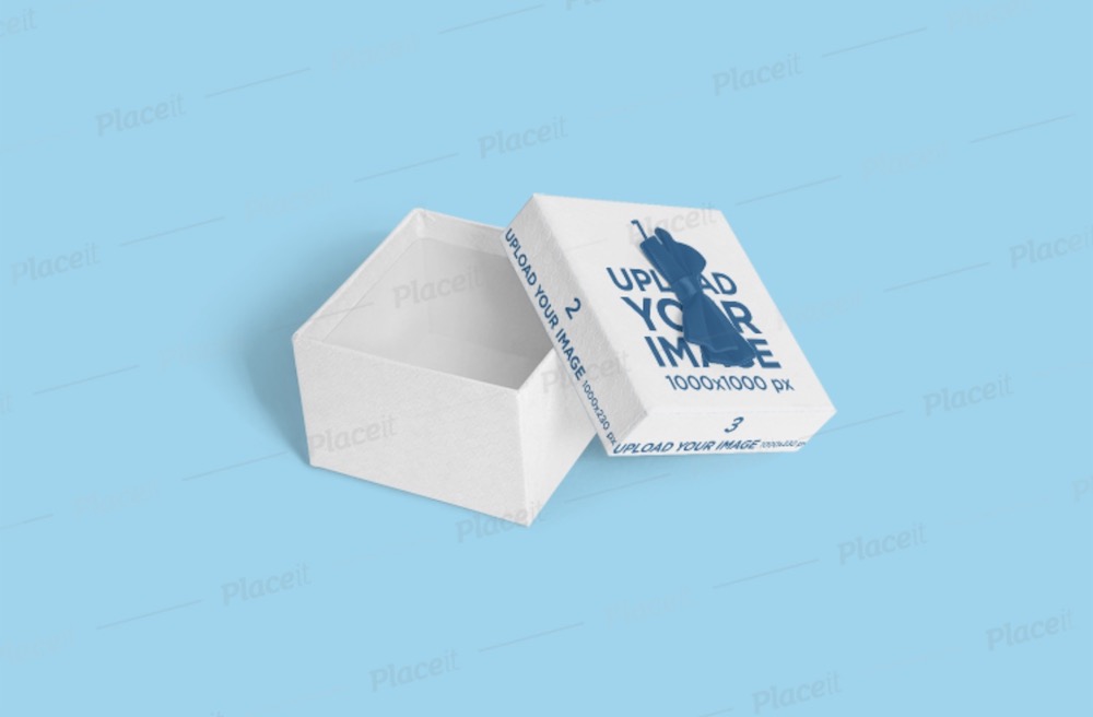 Free Cupcake Box Mockup - Free Mockup