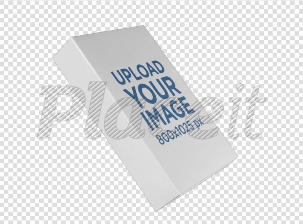 angled software box template