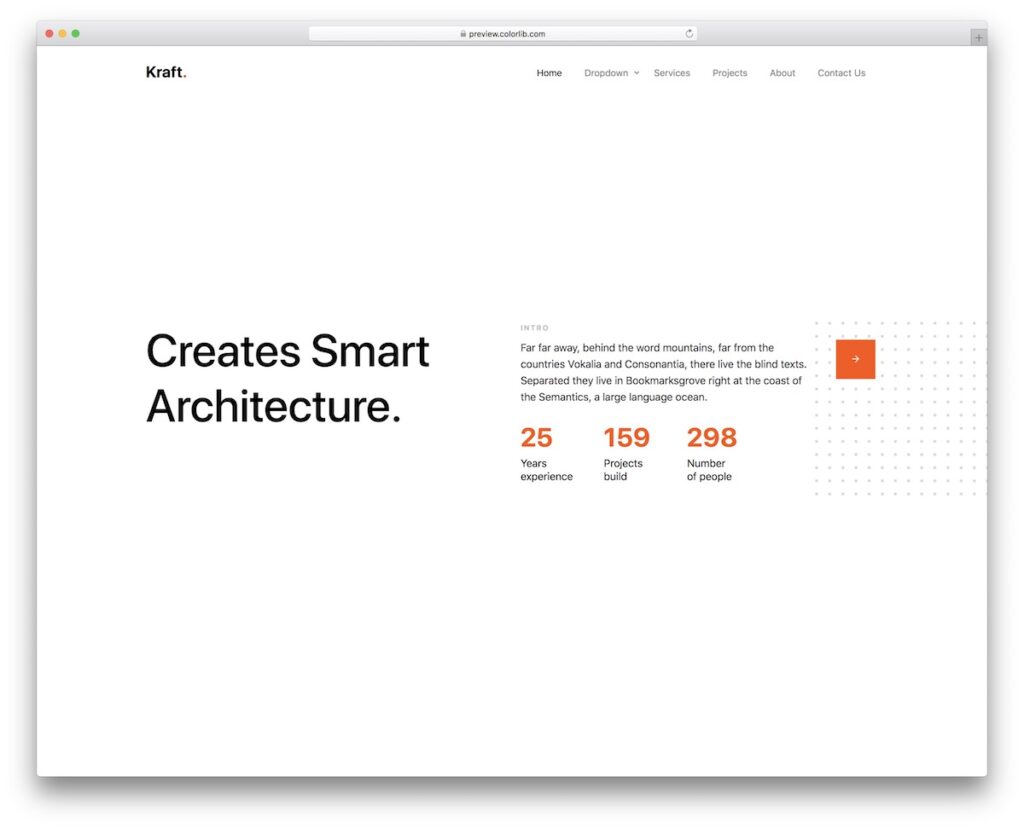 20 Best Simple & Minimal Website Templates For 2025