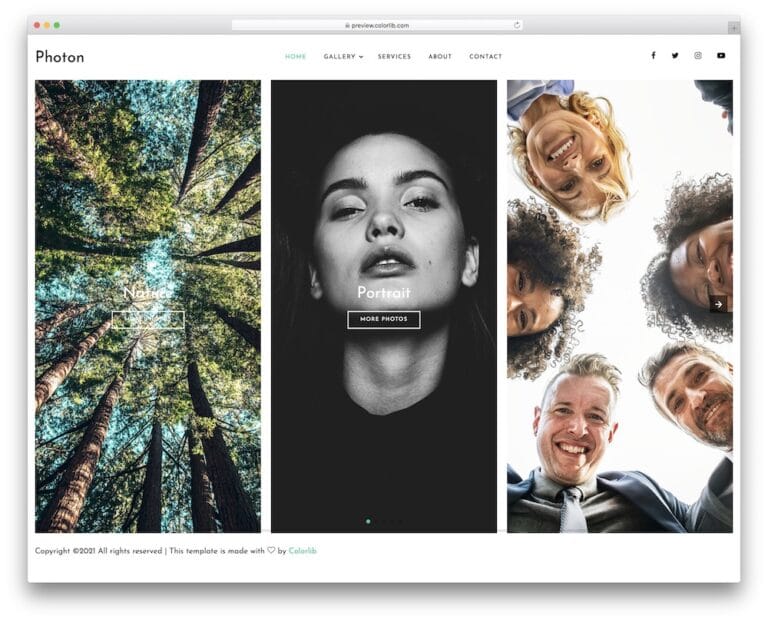 20 Best Simple & Minimal Website Templates For 2025