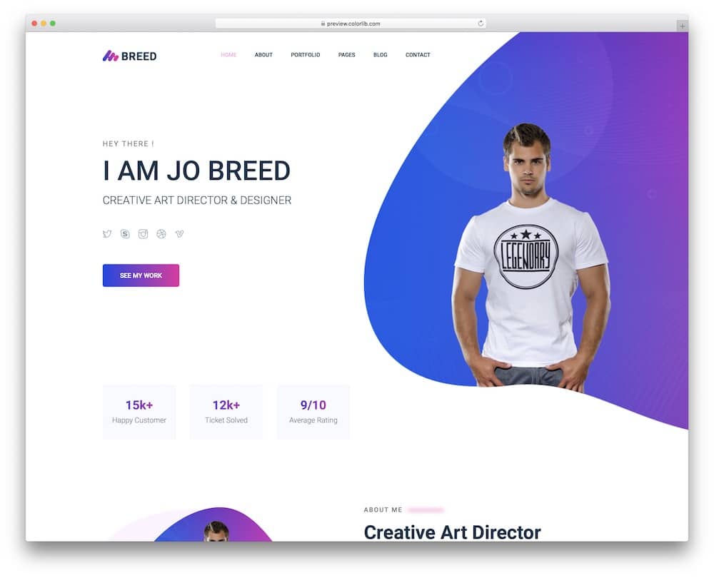 Freelancing Website Templates