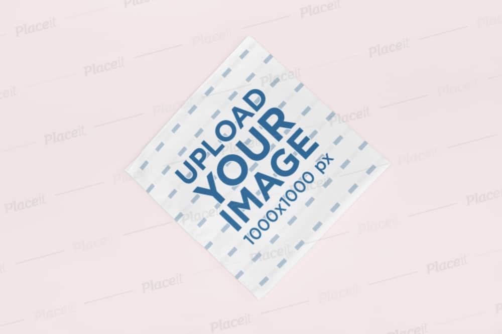 Download 10 Best Handkerchief Mockups Free & Premium 2021 - ULTIDA