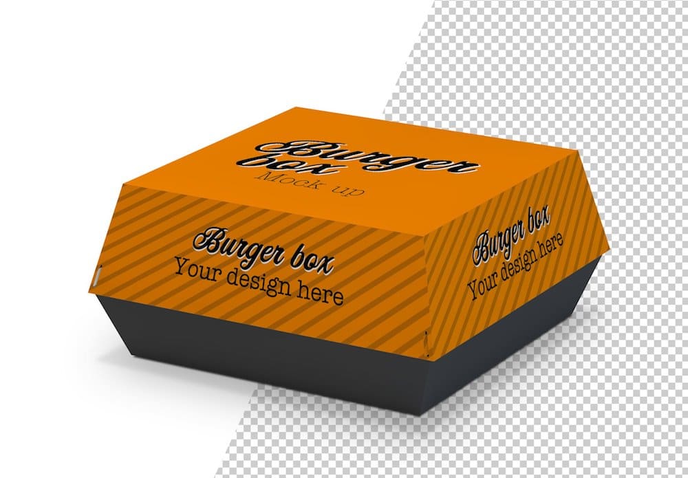 Download 10 Burger Box Mockups Free & Premium 2021 - ULTIDA