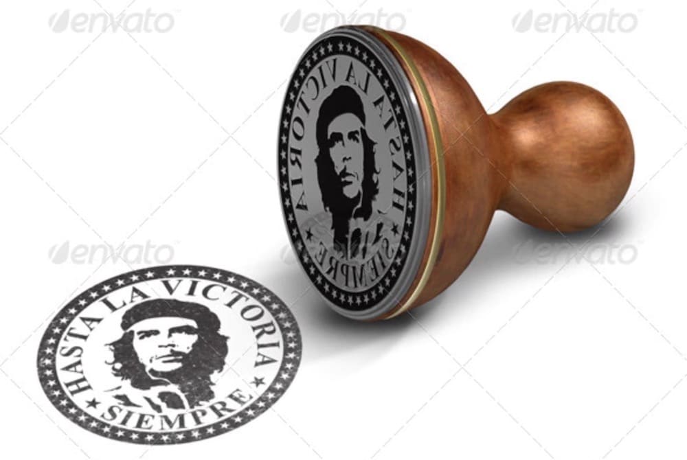 Rubber Stamp PSD MockUp