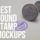round stamp mockups