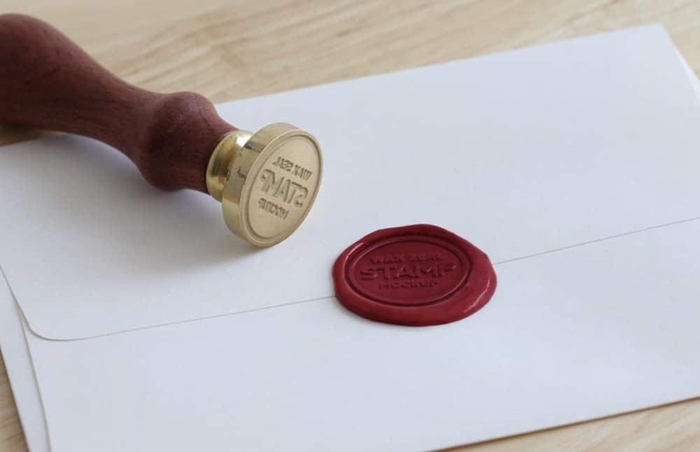 Rubber Stamp Mockup — Medialoot