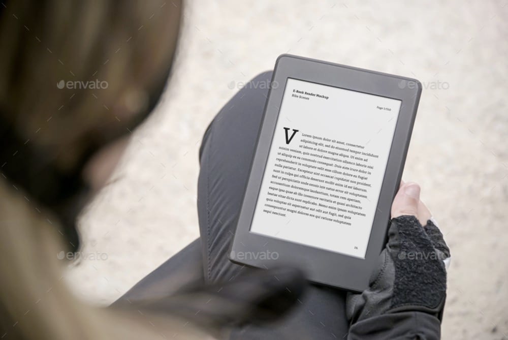 Download 16 Free Premium Kindle Mockups 2021 Ultida