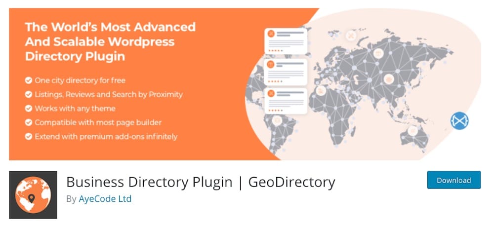 geodirectory wordpress job board plugin