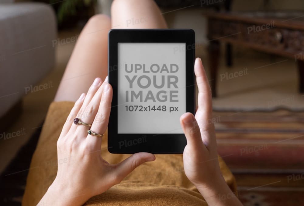 Download 16 Free & Premium Kindle Mockups 2021 - ULTIDA