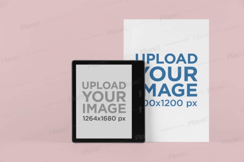 Download 16 Free & Premium Kindle Mockups 2021 - ULTIDA