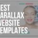 parallax website templates