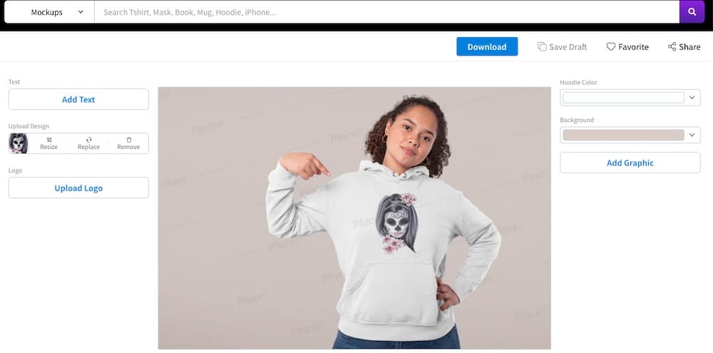 tweak your hoodie design online