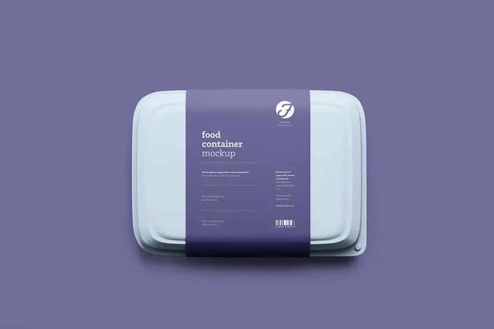 Locking Tupperware Food Containers PSD Mockup • PSD Mockups