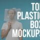 plastic box mockups