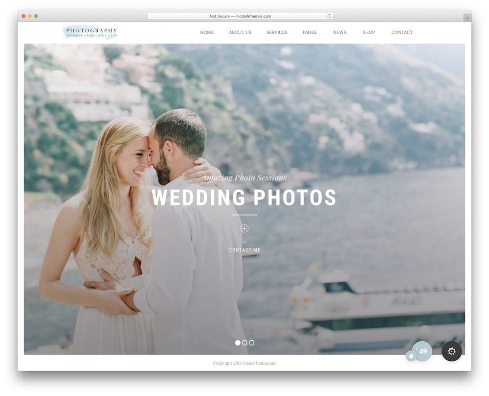 wedding industry wordpress theme