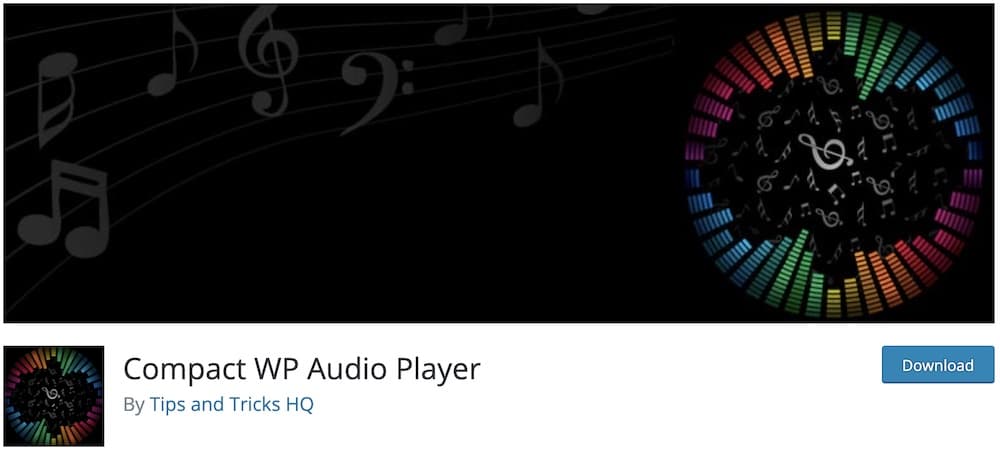 compact wp audio player free wordpress plugin