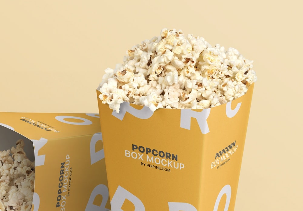 13 (Yummiest) Popcorn Mockups + Free 2024 - ULTIDA