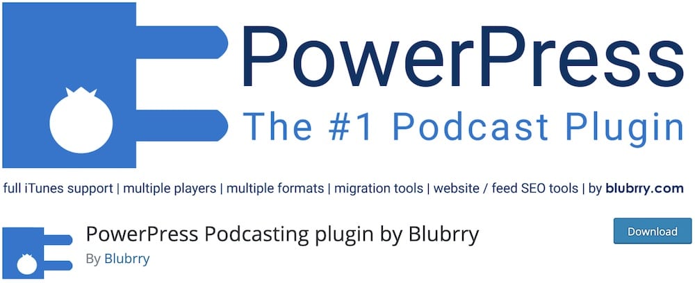 powerpress free wordpress audio player plugin