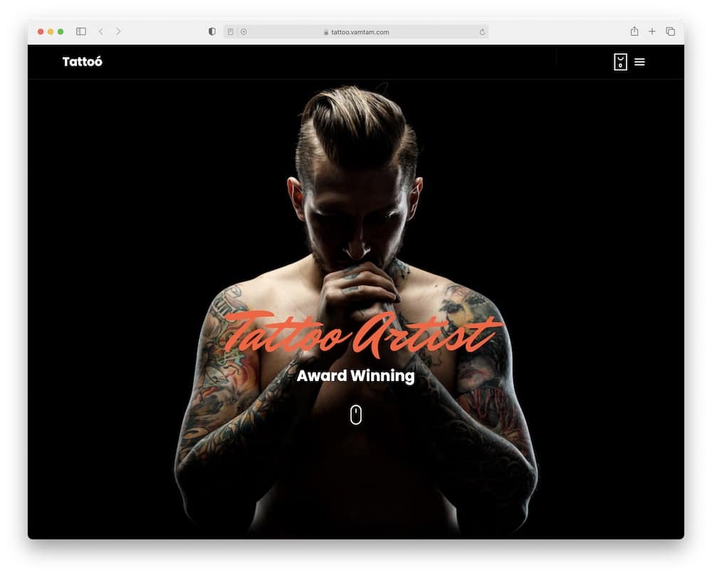 tattoo beaver builder theme