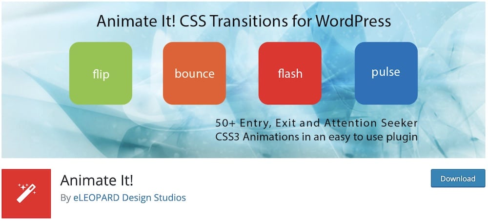 animate it free wordpress plugin