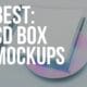 cd box mockups