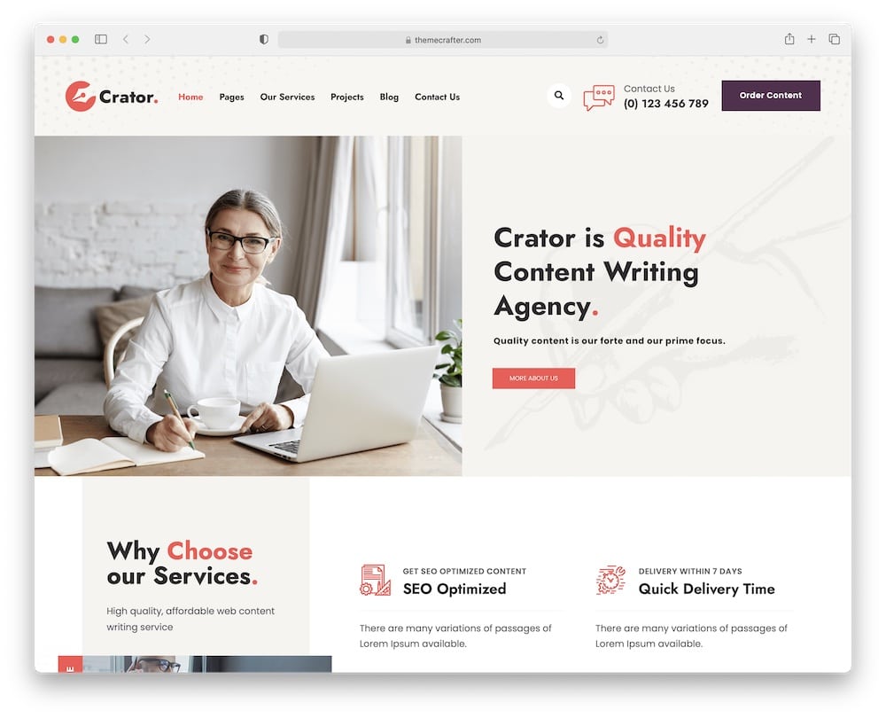 crator multilingual wordpress theme