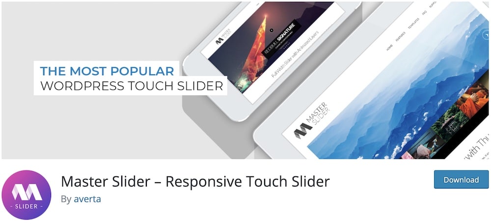 master slider free wordpress plugin