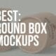 round box mockups