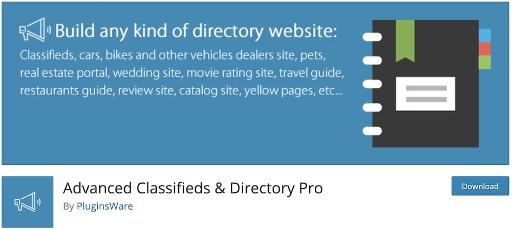 advanced classifieds and directory pro wordpress plugin