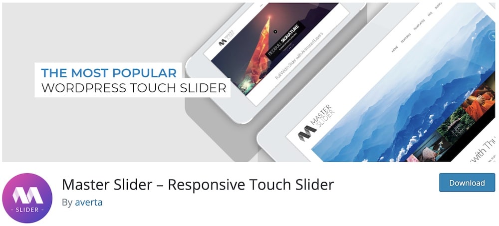 master slider free wordpress plugin