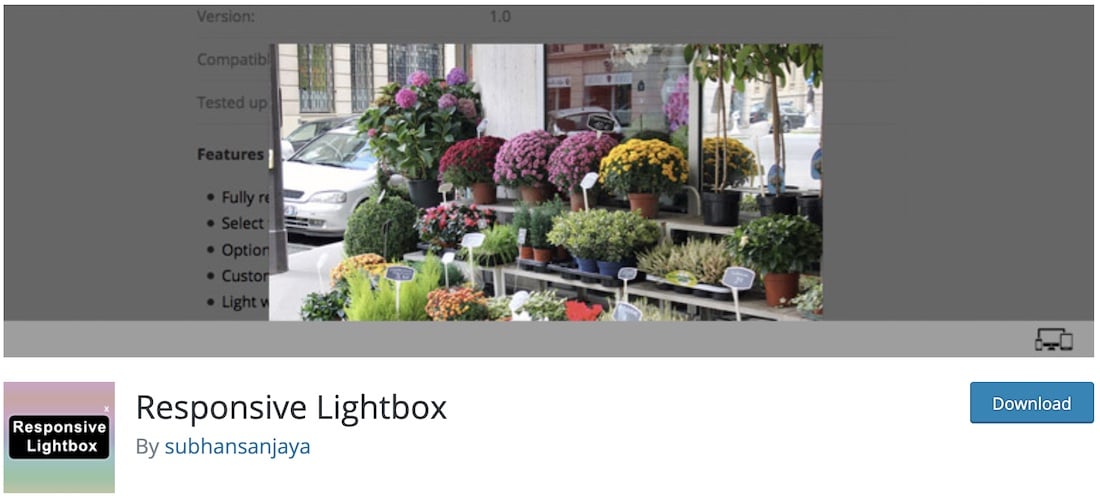 responsive lightbox free wordpress plugin