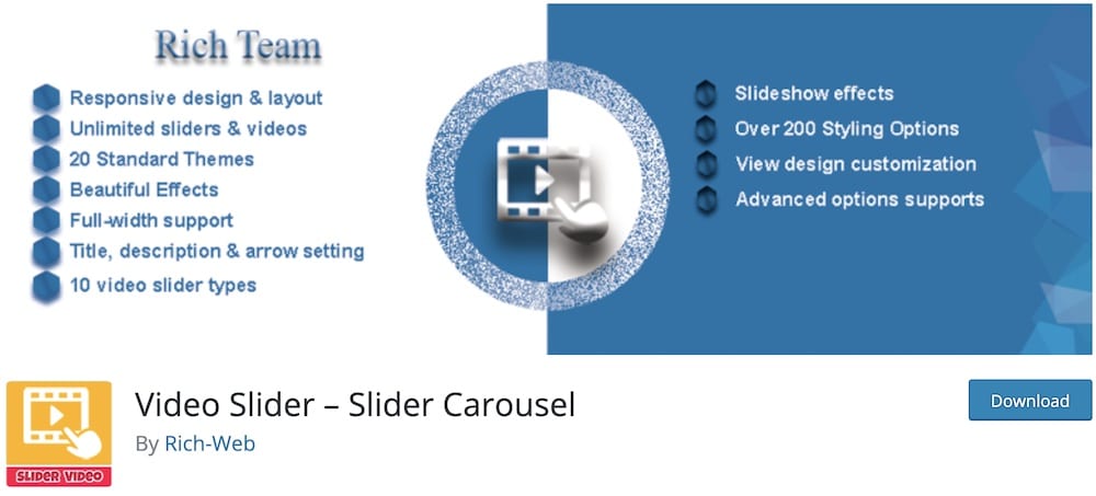 video slider free wordpress plugin