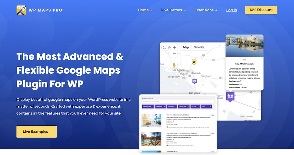 14 Best WordPress Map Plugins Free 2024 ULTIDA   Advanced Google Maps Wordpress Plugin 