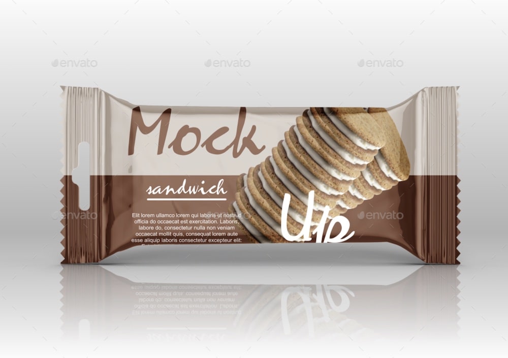 cookie bar wrapper mockup