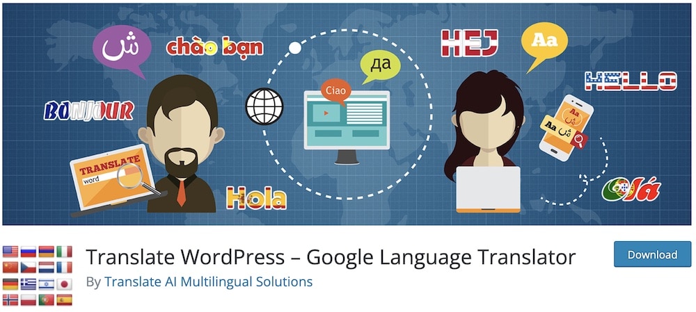 google language translator wordpress plugin