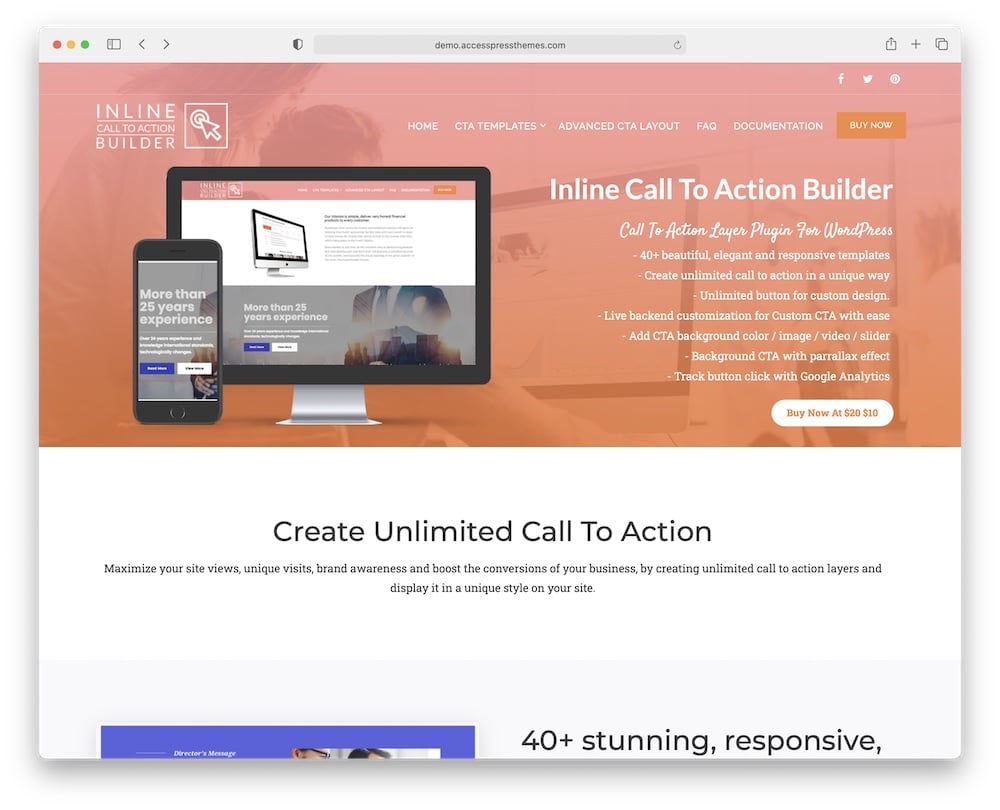 inline cta builder wordpress plugin
