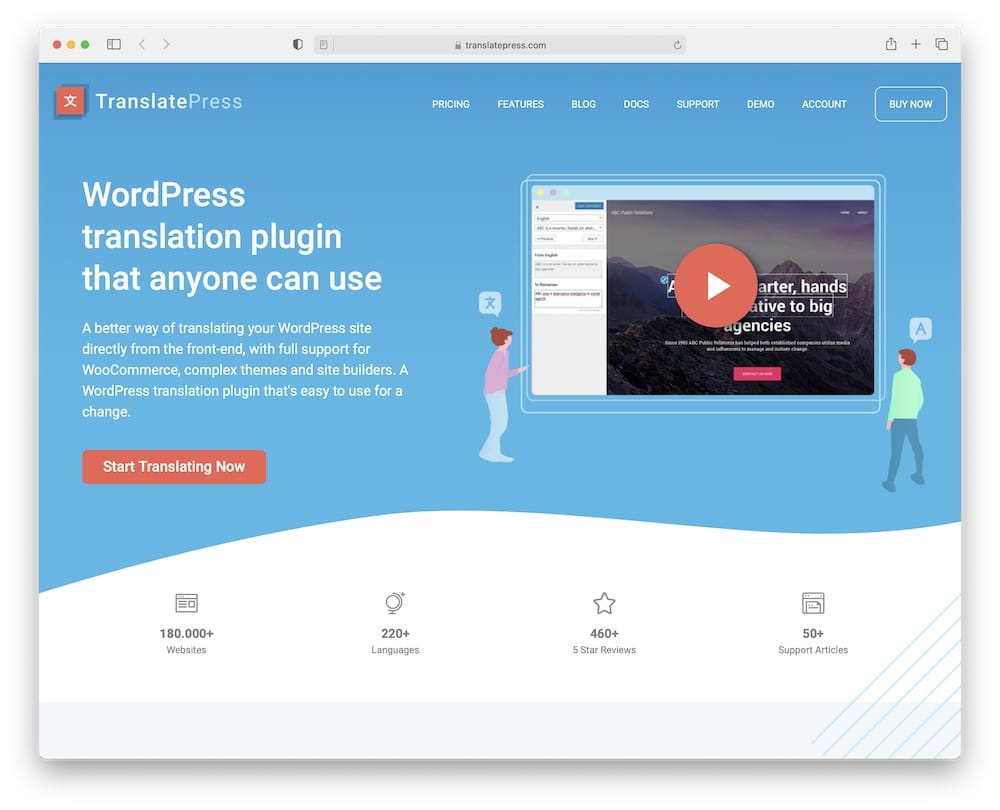 translatepress wordpress plugin