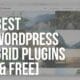 wordpress grid plugins