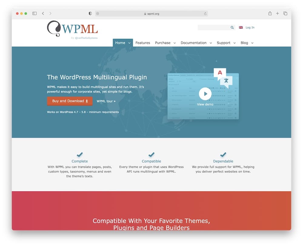 wpml wordpress translation multilingual plugin