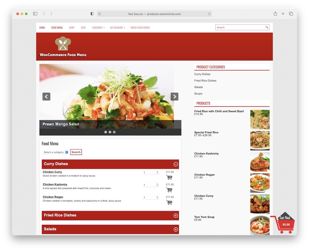 foodlify woocommerce food ordering plugin