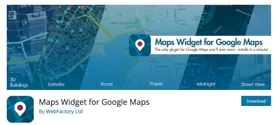 google maps widget