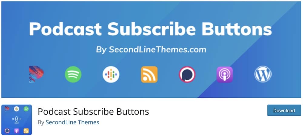 podcast subscribe buttons wp plugin