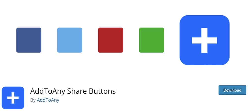 addtoany share buttons