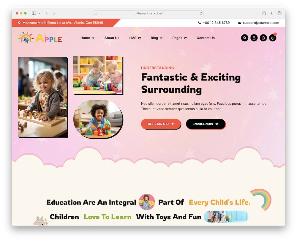 aforapple wordpress theme one click demo import